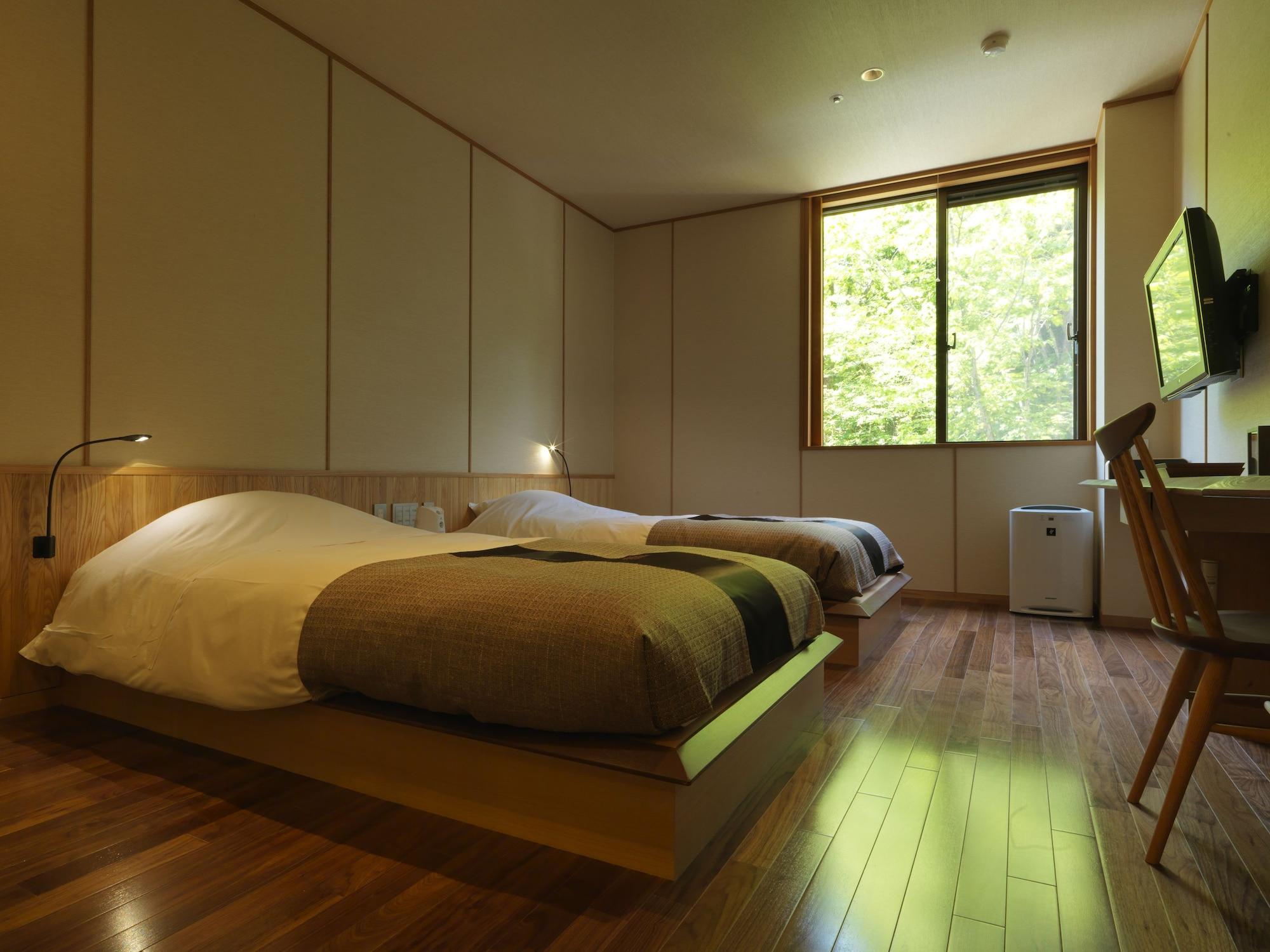 Niseko Konbu Onsen Tsuruga Moku-No-Sho Hotel Buitenkant foto