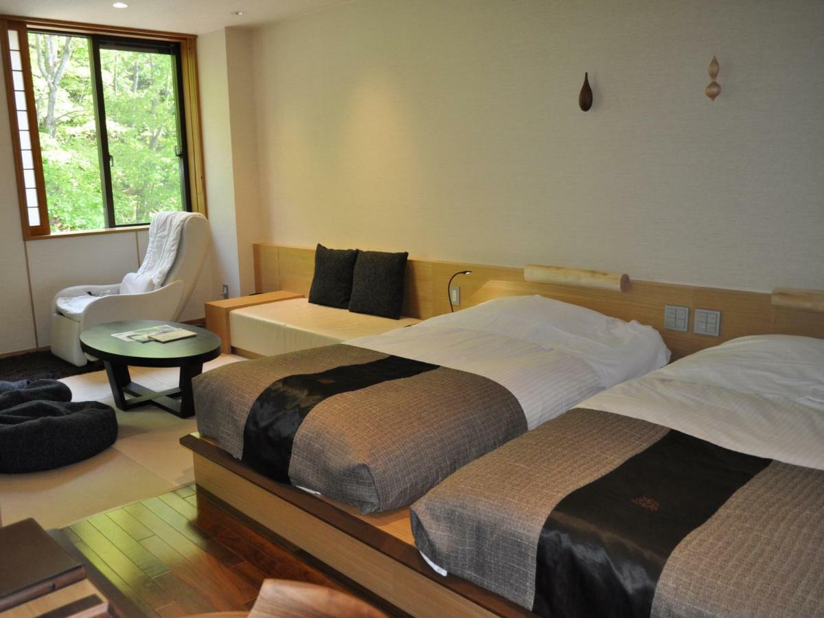 Niseko Konbu Onsen Tsuruga Moku-No-Sho Hotel Buitenkant foto